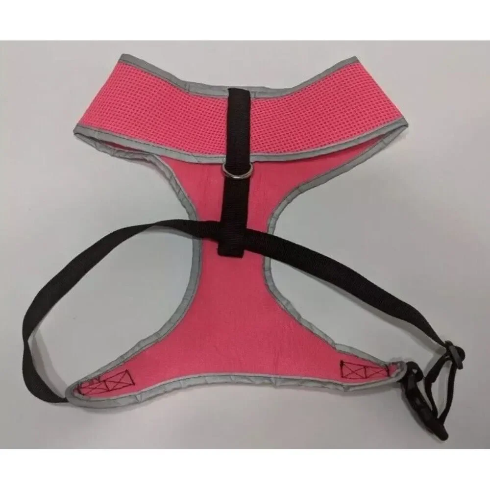 SIMPLY DOG Pink Reflective Field Safety VEST Harness Adjustable Straps XL NWOT‎